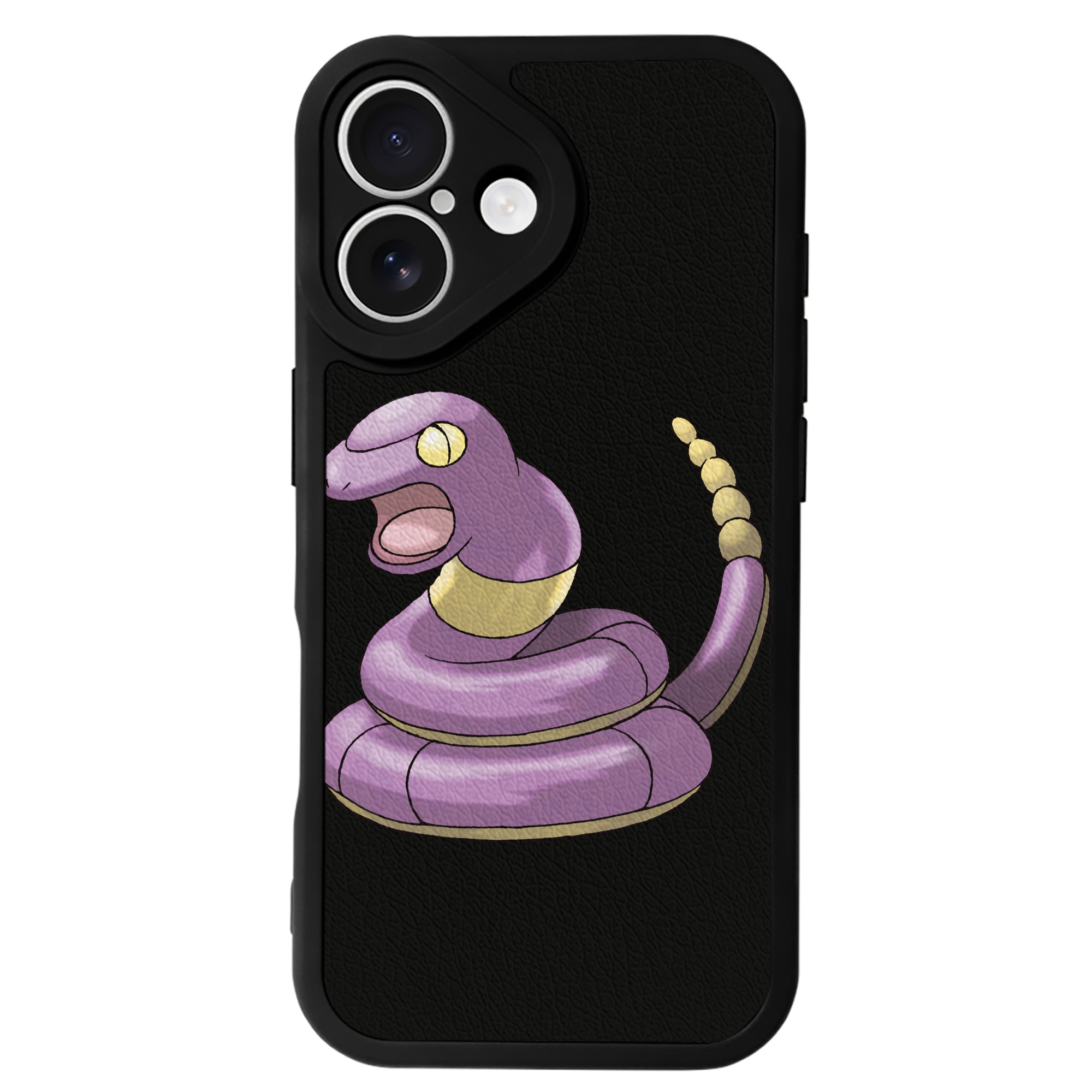 （画像用） ポケットモンスター Pokémon 【iPhone 16シリーズ対応】シリコンスマホケース（レザー調） 材質：シリコン